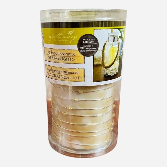 Apothecary & Company Micro LED String Lights Battery-Powered Flexible LED Lights - Picture 4 of 8